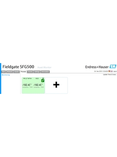 Modo avanzado de ''Monitorización de procesos'' Fieldgate SFG500: Monitorización de valores de proceso cíclicos y acíclicos