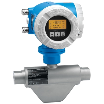 Imagen del caudalímetro Coriolis CNGmass DCI / 8DF para la medición de gas natural comprimido (CNG)