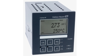 Liquisys COM223 is a compact panel transmitter for dissolved oxygen measurement.