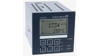 Liquisys CLM223 is a compact panel transmitter for conductivity, resistivity and concentration.