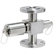 The OUSAF22 NIR/VIS absorption sensor monitors color and purity in Ex areas and hygienic processes.