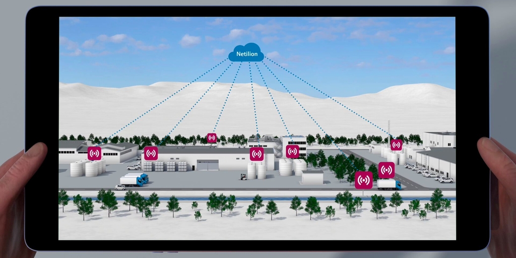 Radar digital +,  medida de nivel con envío de datos a la nube