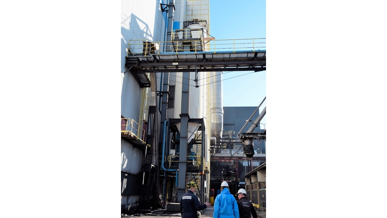 Waste treatment plant in Botlek, Rotterdam